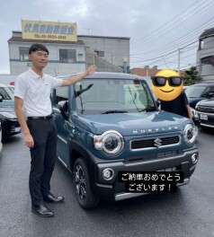 ハスラーご納車させていただきました。